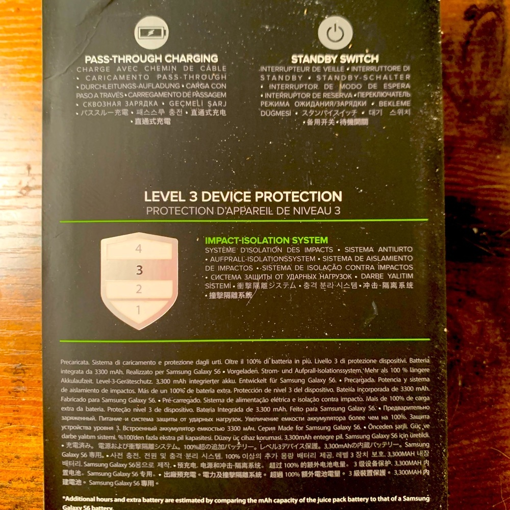 Morphine Battery Pack- Samsung Galaxy S6